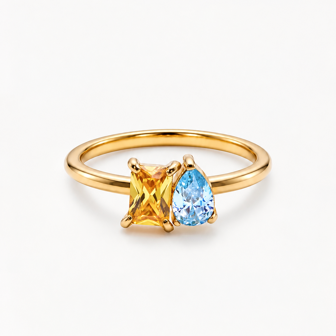 TOI ET MOI BIRTHSTONE RING