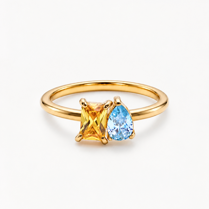 TOI ET MOI BIRTHSTONE RING