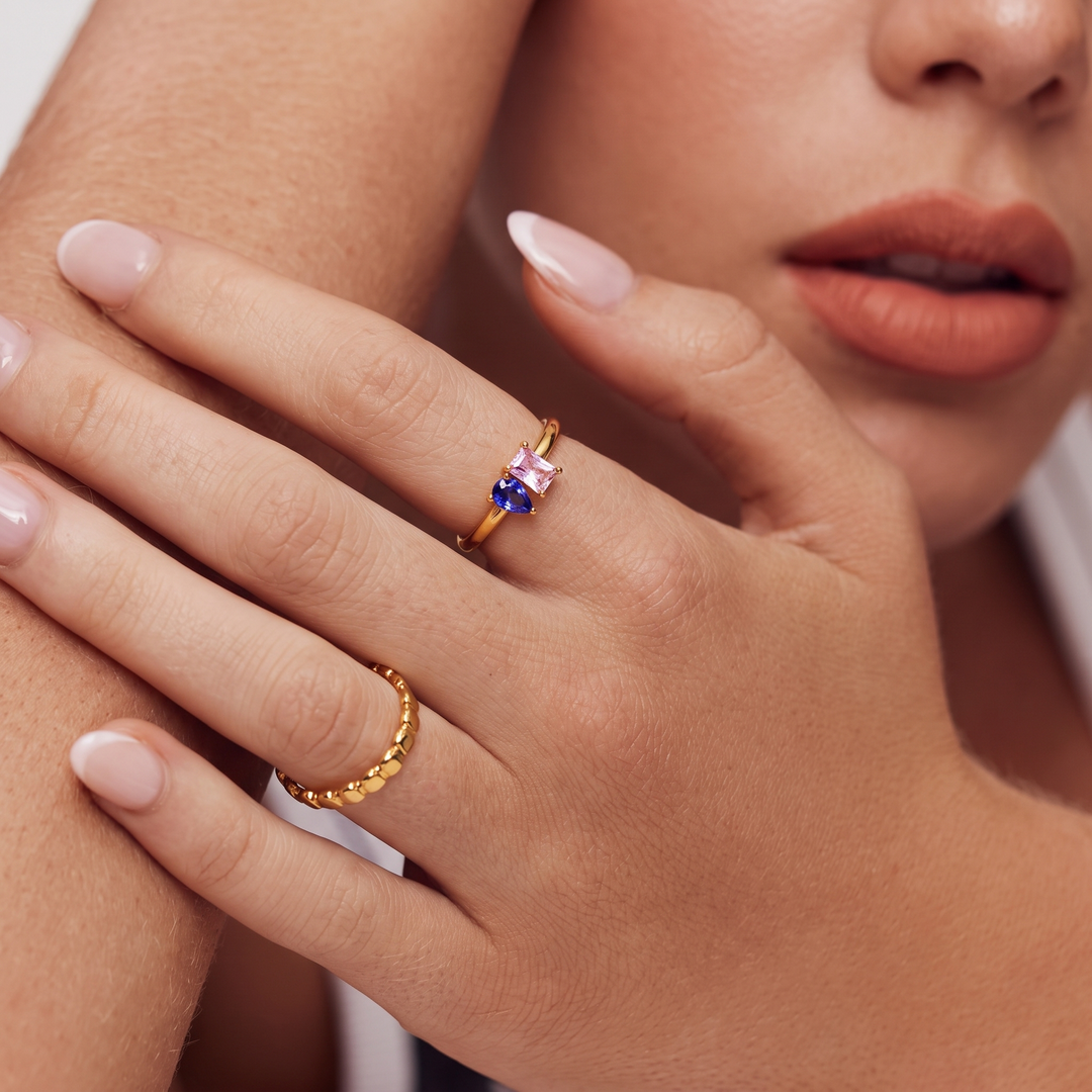 TOI ET MOI BIRTHSTONE RING