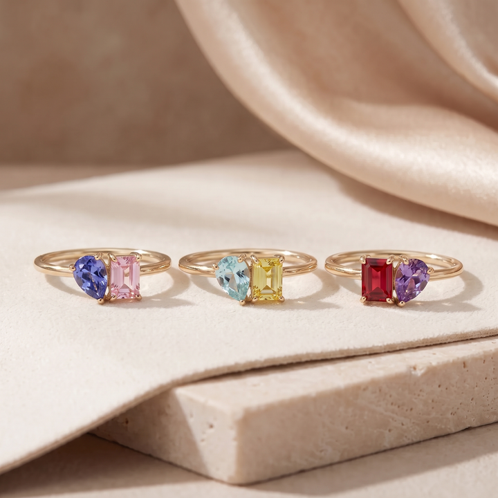 TOI ET MOI BIRTHSTONE RING