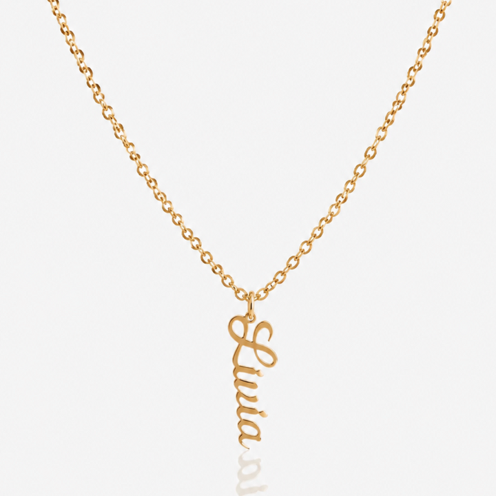 COLLIER NOM VERTICAL